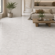 Carrelage intérieur blanc
